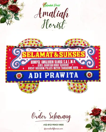 Papan Bunga Ucapan Selamat Limbangan Tengah